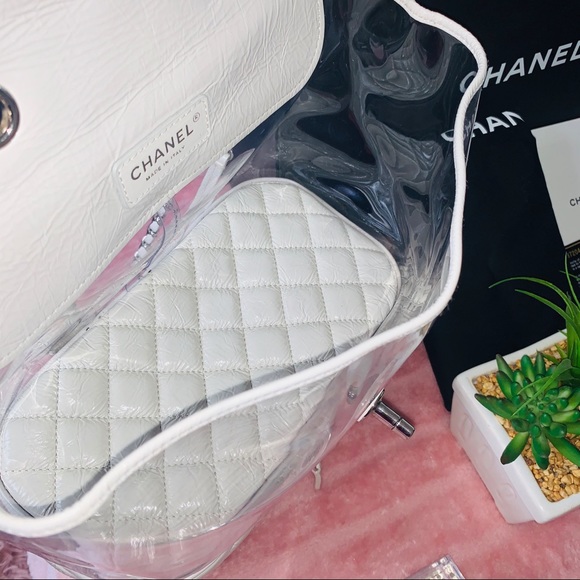 🍾🥂Host Pick🥳Chanel PVC Aquarium Flap Bag - Picture 10 of 14